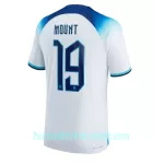 Günstige England Mason Mount 19 Herrentrikot Heim WM 2022 Kurzarm