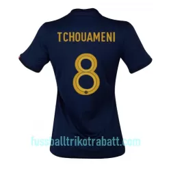 Günstige Frankreich Aurelien Tchouameni 8 Damentrikot Heim WM 2022 Kurzarm Günstige Frankreich Aurelien Tchouameni 8 Damentrikot Heim WM 2022 Kurzarm