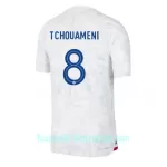 Günstige Frankreich Aurelien Tchouameni 8 Herrentrikot Auswärts WM 2022 Kurzarm