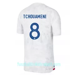 Günstige Frankreich Aurelien Tchouameni 8 Herrentrikot Auswärts WM 2022 Kurzarm Günstige Frankreich Aurelien Tchouameni 8 Herrentrikot Auswärts WM 2022 Kurzarm