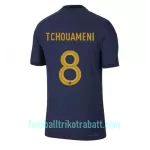 Günstige Frankreich Aurelien Tchouameni 8 Herrentrikot Heim WM 2022 Kurzarm