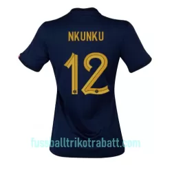 Günstige Frankreich Christopher Nkunku 12 Damentrikot Heim WM 2022 Kurzarm Günstige Frankreich Christopher Nkunku 12 Damentrikot Heim WM 2022 Kurzarm
