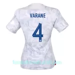 Günstige Frankreich Raphael Varane 4 Damentrikot Auswärts WM 2022 Kurzarm