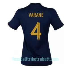 Günstige Frankreich Raphael Varane 4 Damentrikot Heim WM 2022 Kurzarm Günstige Frankreich Raphael Varane 4 Damentrikot Heim WM 2022 Kurzarm