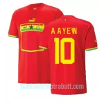Günstige Ghana Andre Ayew 10 Herrentrikot Auswärts WM 2022 Kurzarm