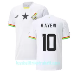Günstige Ghana Andre Ayew 10 Herrentrikot Heim WM 2022 Kurzarm Günstige Ghana Andre Ayew 10 Herrentrikot Heim WM 2022 Kurzarm