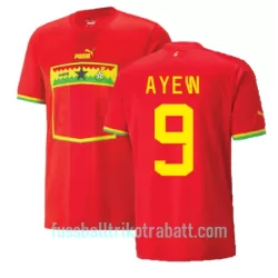Günstige Ghana Ayew 9 Herrentrikot Auswärts Jordan WM 2022 Kurzarm Günstige Ghana Ayew 9 Herrentrikot Auswärts Jordan WM 2022 Kurzarm