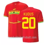 Günstige Ghana Mohammed Kudus 20 Herrentrikot Auswärts WM 2022 Kurzarm