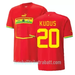 Günstige Ghana Mohammed Kudus 20 Herrentrikot Auswärts WM 2022 Kurzarm Günstige Ghana Mohammed Kudus 20 Herrentrikot Auswärts WM 2022 Kurzarm