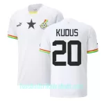 Günstige Ghana Mohammed Kudus 20 Herrentrikot Heim WM 2022 Kurzarm