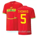 Günstige Ghana Thomas Partey 5 Herrentrikot Auswärts WM 2022 Kurzarm