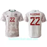 Günstige Mexiko Hirving Lozano 22 Herrentrikot Auswärts WM 2022 Kurzarm