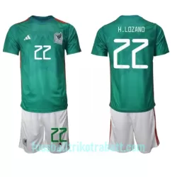 Günstige Mexiko Luis Romo 7 Kindertrikot Heim WM 2022 Kurzarm Günstige Mexiko Luis Romo 7 Kindertrikot Heim WM 2022 Kurzarm