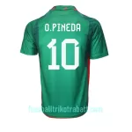 Günstige Mexiko Orbelin Pineda 10 Herrentrikot Heim WM 2022 Kurzarm