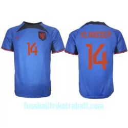 Günstige Niederlande Davy Klaassen 14 Herrentrikot Auswärts WM 2022 Kurzarm Günstige Niederlande Davy Klaassen 14 Herrentrikot Auswärts WM 2022 Kurzarm