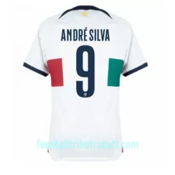 Günstige Portugal Andre Silva 9 Herrentrikot Auswärts WM 2022 Kurzarm Günstige Portugal Andre Silva 9 Herrentrikot Auswärts WM 2022 Kurzarm