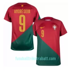 Günstige Portugal Andre Silva 9 Herrentrikot Heim WM 2022 Kurzarm Günstige Portugal Andre Silva 9 Herrentrikot Heim WM 2022 Kurzarm