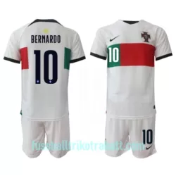 Günstige Portugal Bernardo Silva 10 Kindertrikot Auswärts WM 2022 Kurzarm Günstige Portugal Bernardo Silva 10 Kindertrikot Auswärts WM 2022 Kurzarm