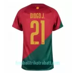Günstige Portugal Diogo Jota 21 Herrentrikot Heim WM 2022 Kurzarm