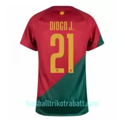 Günstige Portugal Diogo Jota 21 Herrentrikot Heim WM 2022 Kurzarm Günstige Portugal Diogo Jota 21 Herrentrikot Heim WM 2022 Kurzarm
