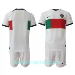 Günstige Portugal Kindertrikot Auswärts WM 2022 Kurzarm Günstige Portugal Kindertrikot Auswärts WM 2022 Kurzarm