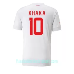 Günstige Schweiz Granit Xhaka 10 Herrentrikot Auswärts WM 2022 Kurzarm Günstige Schweiz Granit Xhaka 10 Herrentrikot Auswärts WM 2022 Kurzarm