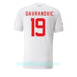 Günstige Schweiz Mario Gavranovic 19 Herrentrikot Auswärts WM 2022 Kurzarm Günstige Schweiz Mario Gavranovic 19 Herrentrikot Auswärts WM 2022 Kurzarm