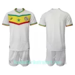 Günstige Senegal Kindertrikot Heim WM 2022 Kurzarm