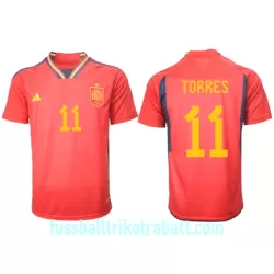 Günstige Spanien Ferran Torres 11 Herrentrikot Heim WM 2022 Kurzarm Günstige Spanien Ferran Torres 11 Herrentrikot Heim WM 2022 Kurzarm