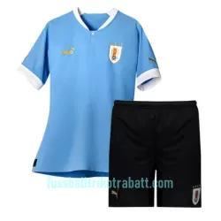 Günstige Uruguay Kindertrikot Heim WM 2022 Kurzarm Günstige Uruguay Kindertrikot Heim WM 2022 Kurzarm