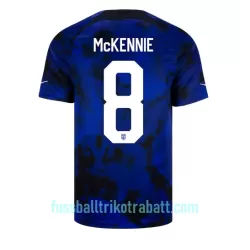 Günstige USA Weston McKennie 8 Herrentrikot Auswärts WM 2022 Kurzarm Günstige USA Weston McKennie 8 Herrentrikot Auswärts WM 2022 Kurzarm