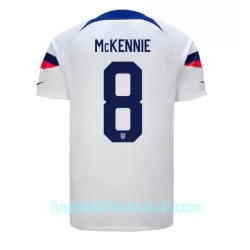 Günstige USA Weston McKennie 8 Herrentrikot Heim WM 2022 Kurzarm Günstige USA Weston McKennie 8 Herrentrikot Heim WM 2022 Kurzarm