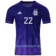 Günstige Argentinien Lautaro Martinez 22 Herrentrikot Auswärts WM 2022 Kurzarm