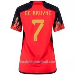 Günstige Belgien DE BRUYNE 7 Damentrikot Heim WM 2022 Kurzarm Günstige Belgien DE BRUYNE 7 Damentrikot Heim WM 2022 Kurzarm