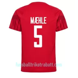 Günstige Dänemark Joakim Maehle 5 Herrentrikot Heim WM 2022 Kurzarm Günstige Dänemark Joakim Maehle 5 Herrentrikot Heim WM 2022 Kurzarm
