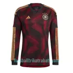 Günstige Deutschland Herrentrikot Auswärts WM 2022 Langarm