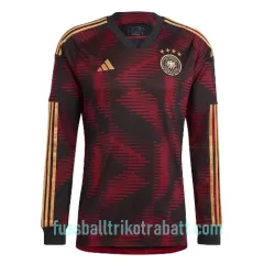 Günstige Deutschland Herrentrikot Auswärts WM 2022 Langarm Günstige Deutschland Herrentrikot Auswärts WM 2022 Langarm