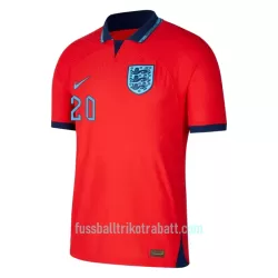 Günstige England FODEN 20 Herrentrikot Auswärts WM 2022 Kurzarm