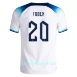 Günstige England FODEN 20 Herrentrikot Heim WM 2022 Kurzarm