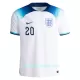 Günstige England FODEN 20 Herrentrikot Heim WM 2022 Kurzarm