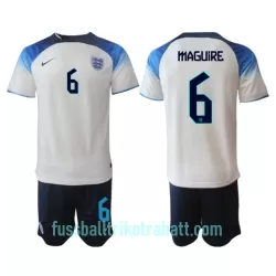 Günstige England Harry Maguire 6 Kindertrikot Heim WM 2022 Kurzarm Günstige England Harry Maguire 6 Kindertrikot Heim WM 2022 Kurzarm