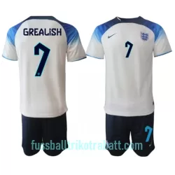 Günstige England Jack Grealish 7 Kindertrikot Heim WM 2022 Kurzarm Günstige England Jack Grealish 7 Kindertrikot Heim WM 2022 Kurzarm