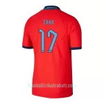 Günstige England SAKA 17 Herrentrikot Auswärts WM 2022 Kurzarm