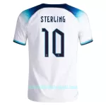 Günstige England STERLING 10 Herrentrikot Heim WM 2022 Kurzarm
