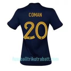 Günstige Frankreich Kingsley Coman 20 Damentrikot Heim WM 2022 Kurzarm Günstige Frankreich Kingsley Coman 20 Damentrikot Heim WM 2022 Kurzarm