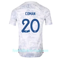 Günstige Frankreich Kingsley Coman 20 Herrentrikot Auswärts WM 2022 Kurzarm Günstige Frankreich Kingsley Coman 20 Herrentrikot Auswärts WM 2022 Kurzarm