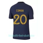 Günstige Frankreich Kingsley Coman 20 Herrentrikot Heim WM 2022 Kurzarm