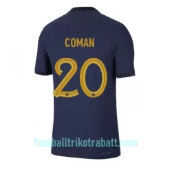 Günstige Frankreich Kingsley Coman 20 Herrentrikot Heim WM 2022 Kurzarm Günstige Frankreich Kingsley Coman 20 Herrentrikot Heim WM 2022 Kurzarm