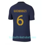 Günstige Frankreich Matteo Guendouzi 6 Herrentrikot Heim WM 2022 Kurzarm