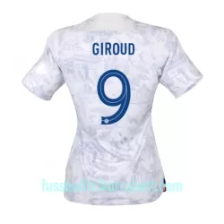 Günstige Frankreich Olivier Giroud 9 Damentrikot Auswärts WM 2022 Kurzarm Günstige Frankreich Olivier Giroud 9 Damentrikot Auswärts WM 2022 Kurzarm